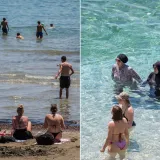 More je danas glavno okupljali&scaron;te, blago onima koji su tamo! Ovo su scene iz Splita i Dubrovnika