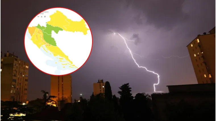Hrvatska se prži na 35&deg;C! DHMZ upalio upozorenja, stiže nevrijeme: 'Budite na oprezu'