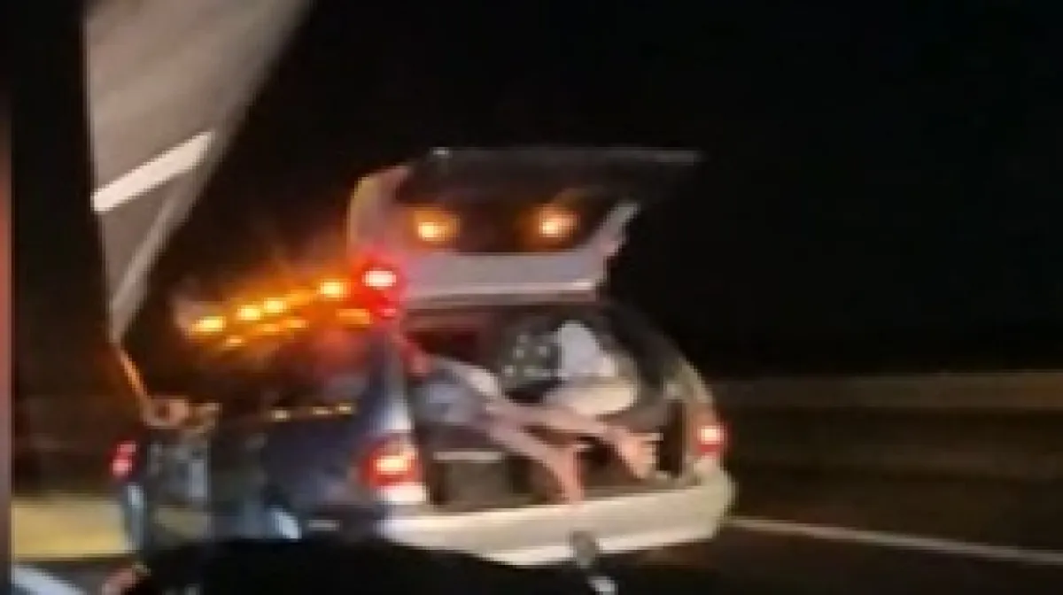 &Scaron;iri se snimka opasne vožnje: 'Neki likovi misle da je to smije&scaron;no, a tako se gine'