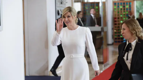 Grabar-Kitarović pokazala oca i brata kojeg nemamo priliku često vidjeti: Imala je posebnu priliku