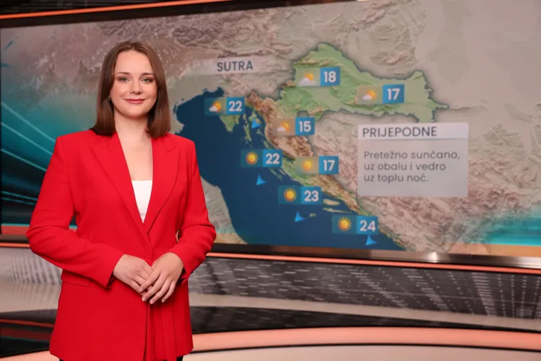 Dora &Scaron;imunec novo je lice RTL-ove prognoze: 'Nisam očekivala da ću zavr&scaron;iti pred kamerama'