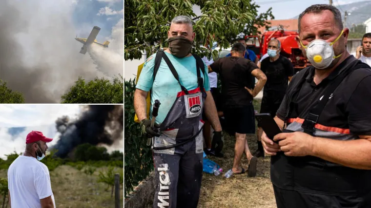 Opet se aktivirao požar u Mostaru, &scaron;iri se crni dim: 'Naredili smo evakuaciju stanovnika'