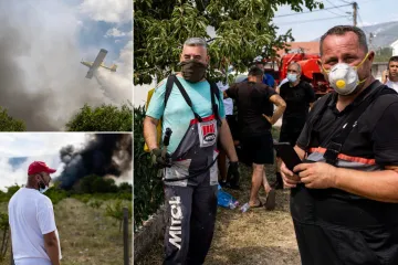 Opet se aktivirao požar u Mostaru, širi se crni dim: 'Naredili smo evakuaciju stanovnika'