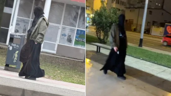 Sjećate se 'žene u crnom'? Uhitili su je zbog onog &scaron;to je radila u crkvi