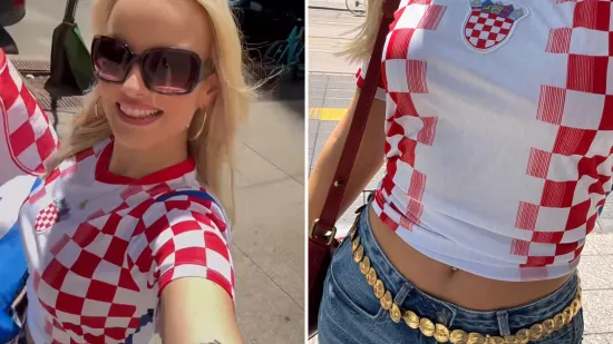 Nakon pobjede Vatrenih javila se iz Toronta! Helena iz 'Gospodina Savr&scaron;enog' u dresu Hrvatske ukrala svu pažnju