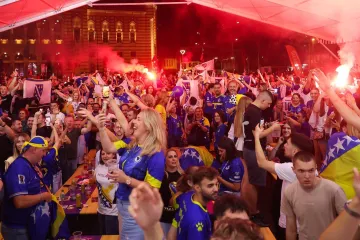 Noć za pamćenje: Ono &scaron;to su Zmajevi uradili pokrenulo je lavinu emocija, pogledajte prizore iz BiH