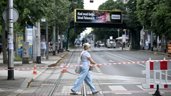 Teretno vozilo opet o&scaron;tetilo tramvajsku mrežu u Zagrebu: ZET preusmjerio linije