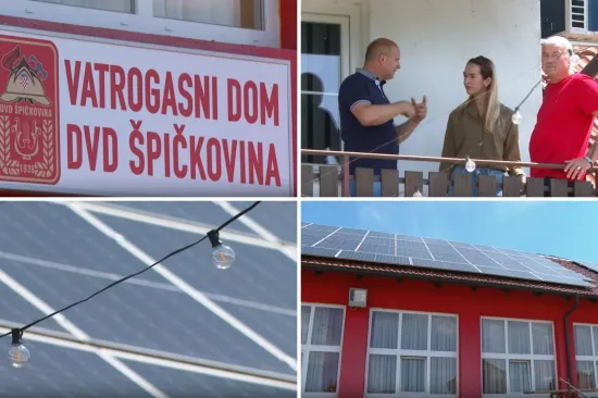 U &Scaron;pičkovini na vatrogasnom domu napravili elektranu: Prepolovit će račune?