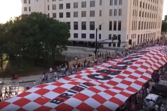 Veličanstvena hrvatska zastava iz Amerike se vraća kući, ali prijateljstvo ostaje zauvijek