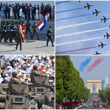 Kakva vojna sila u Parizu! Posebno su moćni hrvatski specijalci, pogledajte ove prizore