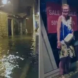 Pogledajte kakva pojava je pogodila na&scaron; otok: 'More je bilo do koljena, ljudi su bježali'