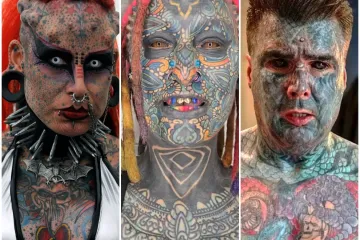 Ovo su najtetoviraniji ljudi na svijetu: Tijelo su prekrili tintom, evo kako su izgledali prije