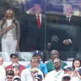 Trump je isto na finalu SP-a - jedva da se vidi. Melania je s njim, a evo tko im pravi dru&scaron;tvo