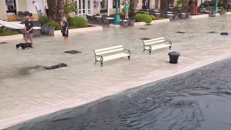Novi meteotsunami na Lo&scaron;inju: Nevrijeme donijelo kaos na Jadranu