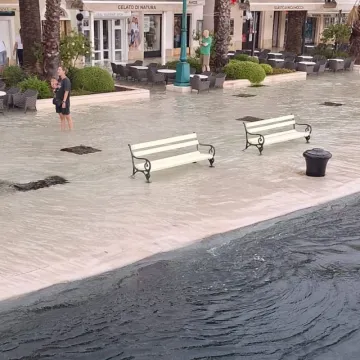 Novi meteotsunami na obali: Snimljen fenomen na Lo&scaron;inju, nevrijeme donijelo kaos na Jadranu