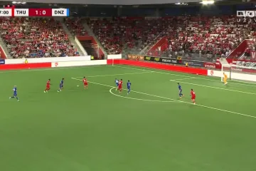 Thun umalo zabio Dinamu drugi pogodak: Pogledajte opasnu priliku &Scaron;vicaraca