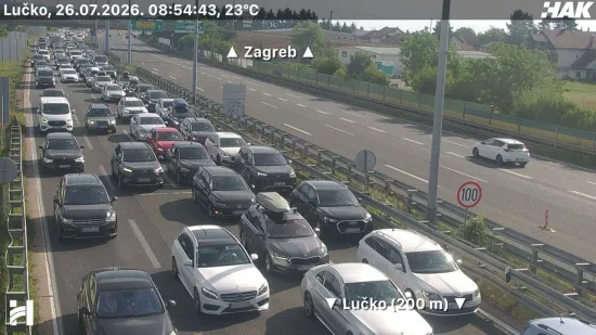Bliži se kraj udarnog vikenda, pojačan je promet: Kod naplate Trako&scaron;ćan stvorila se kolona
