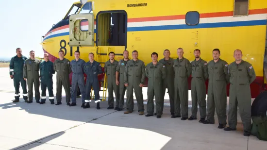 Hrvatski vojni piloti se vratili iz Francuske: 'Bilo je te&scaron;ko gledati izgorene kuće'