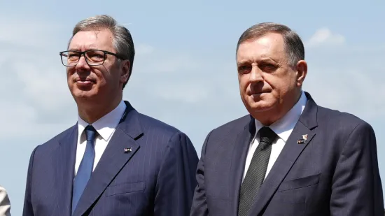 Vučić položio vijence: 'To raketiranje hrvatskih zrakoplova je najstra&scaron;niji hladnokrvni zločin'