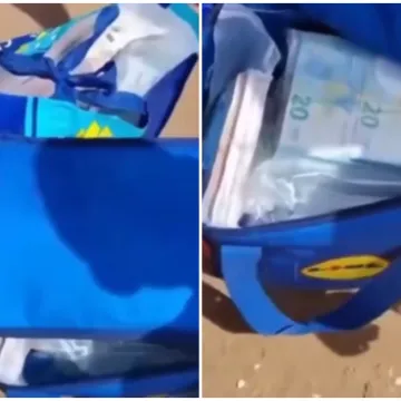 Nesvakida&scaron;nji prizor na plaži: Ljudi hvatali novčanice koje su plutale morem