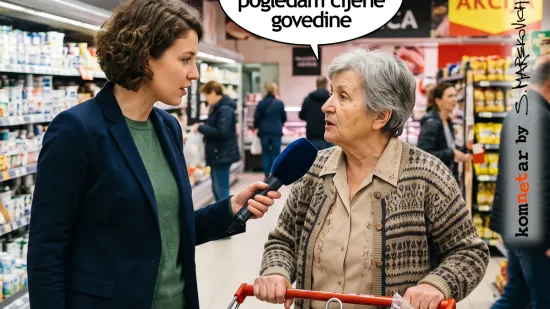 Spektakl na nebu i u dućanu