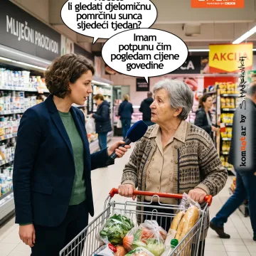 Spektakl na nebu i u dućanu