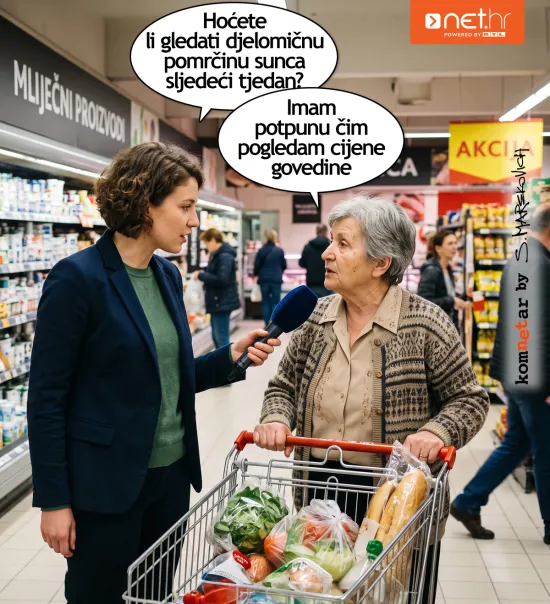 Spektakl na nebu i u dućanu