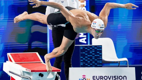 Jere Hribar bez finala na 50m slobodno na Europskom prvenstvu