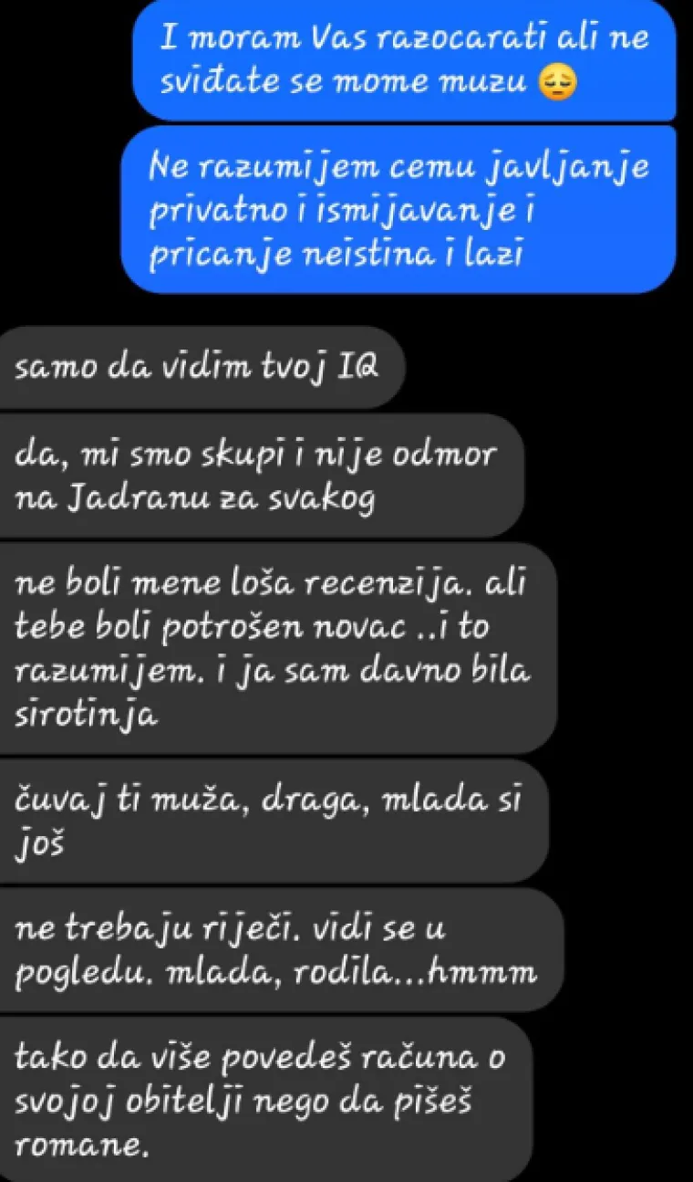 Mlada obitelj iz Hrvatske napustila apartman u Ninu tri dana ranije, prepiska s vlasnicom &scaron;okirala sve