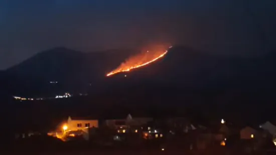 Dva požara na granici s BiH: 'Jedan malo uđe, malo izađe iz Hrvatske'