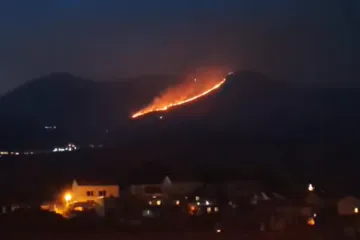 Dva požara na granici s BiH: 'Jedan malo uđe, malo izađe iz Hrvatske'
