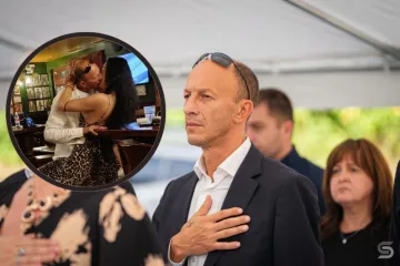 Nakon skandala u pubu, Petry snimljen na misi s rukom na srcu: Dobio i zahvalnicu od branitelja