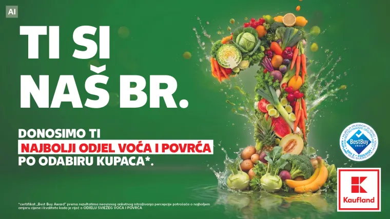 Kaufland ima najbolje voće i povrće
