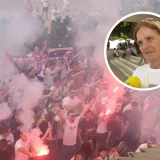 Gospođa Iva dočekala je igrače Hajduka: 'Ja sam se naježila kad sam čula'