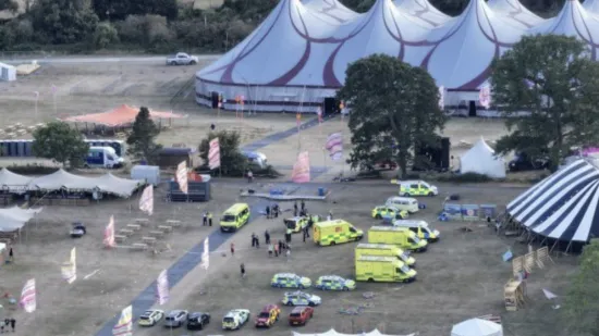 Kr&scaron;ćanski festival naprasno prekinut: Veliki znak pao na ljude, ima ozlijeđenih