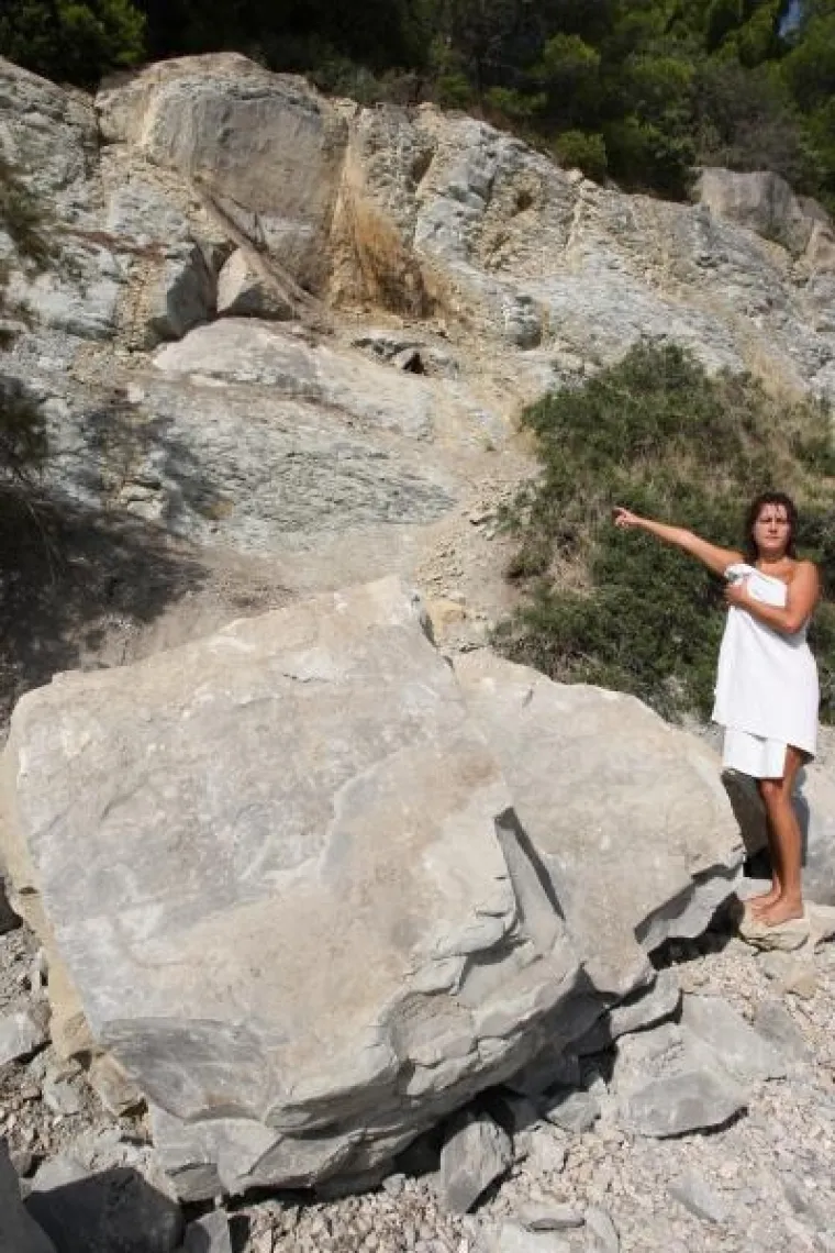 PXL kamenje odron plaža Gromade pale plažu