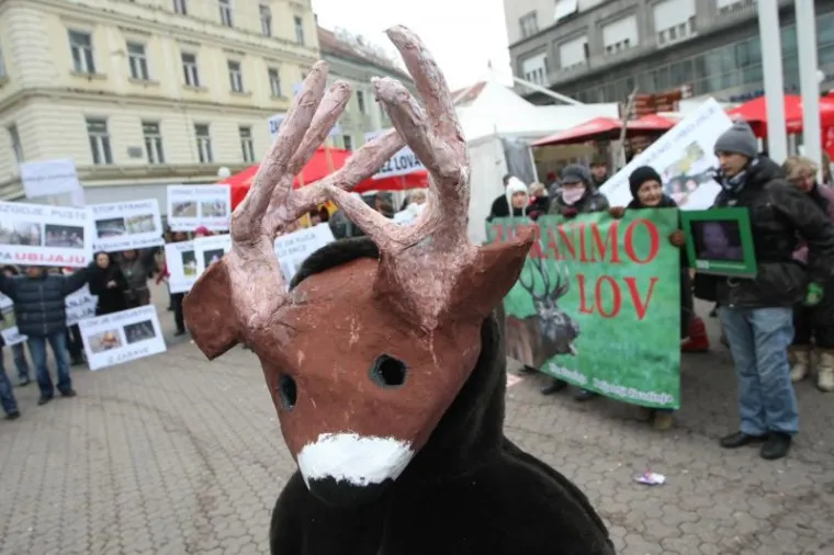 PXL prijatelji životinja prosvjed PXL prijatelji životinja prosvjed