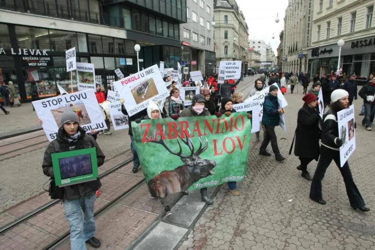 PXL prijatelji životinja prosvjed PXL prijatelji životinja prosvjed