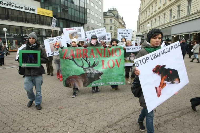 PXL prijatelji životinja prosvjed PXL prijatelji životinja prosvjed