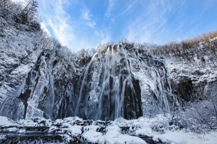 PXL plitvička jezera snijeg PXL plitvička jezera snijeg