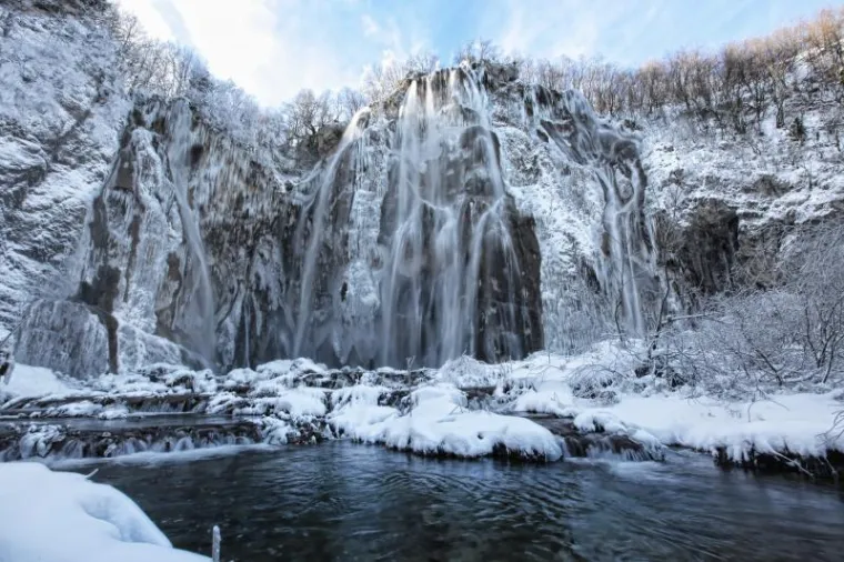 PXL plitvička jezera snijeg PXL plitvička jezera snijeg