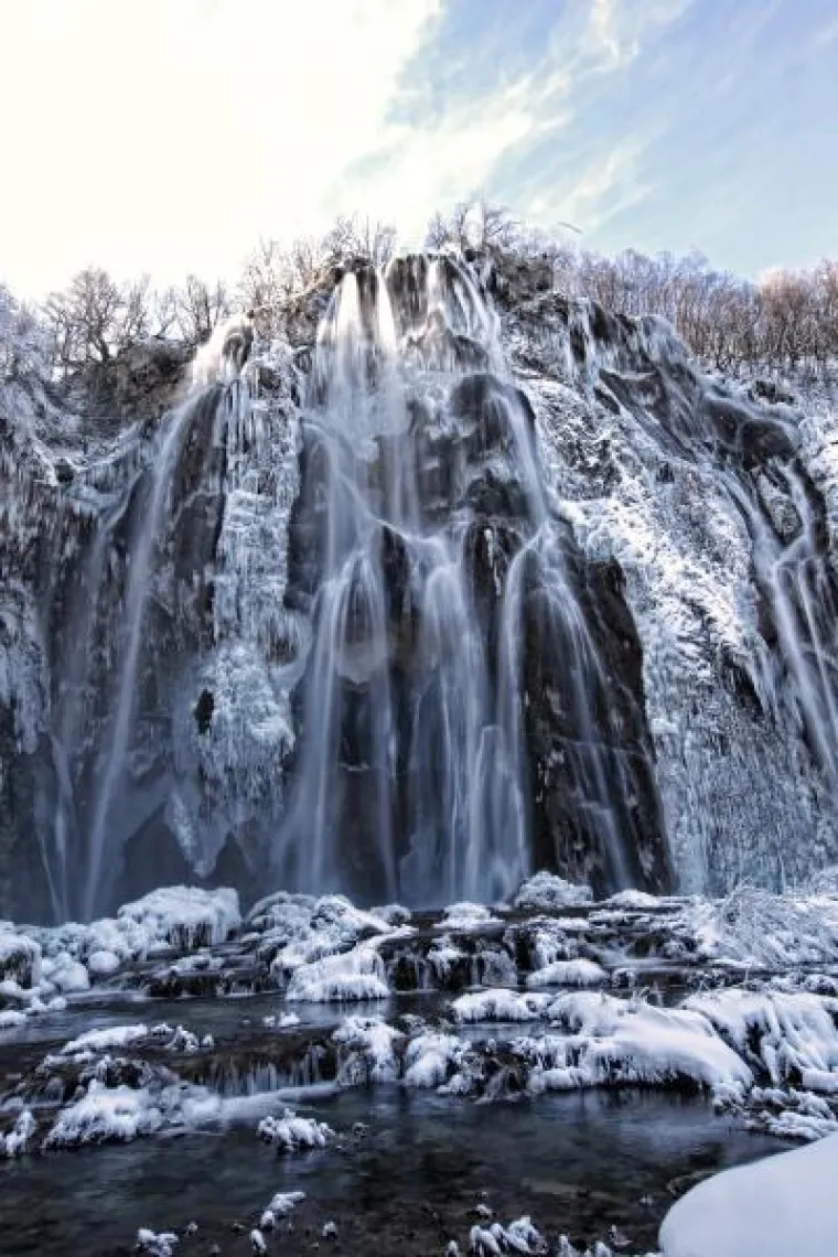 PXL plitvička jezera snijeg PXL plitvička jezera snijeg