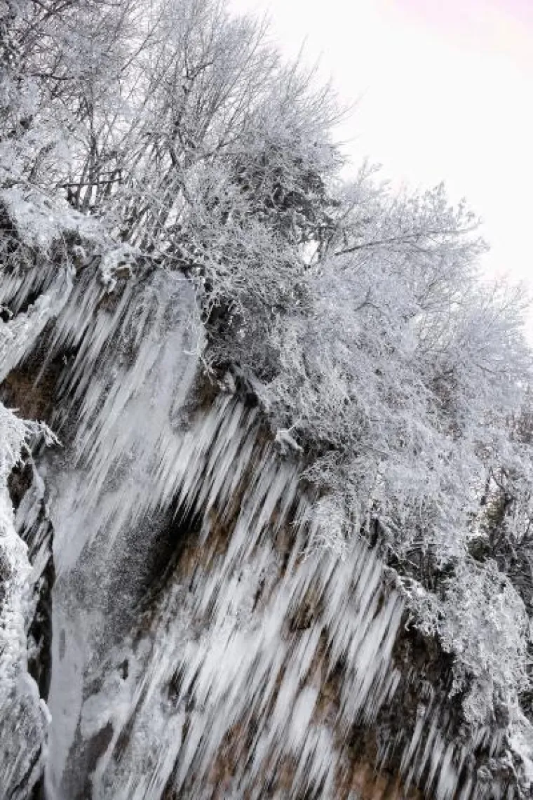 PXL plitvička jezera snijeg PXL plitvička jezera snijeg