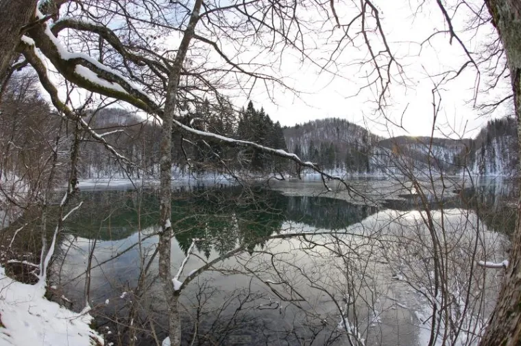 PXL plitvička jezera snijeg PXL plitvička jezera snijeg