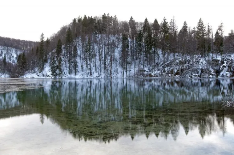 PXL plitvička jezera snijeg PXL plitvička jezera snijeg