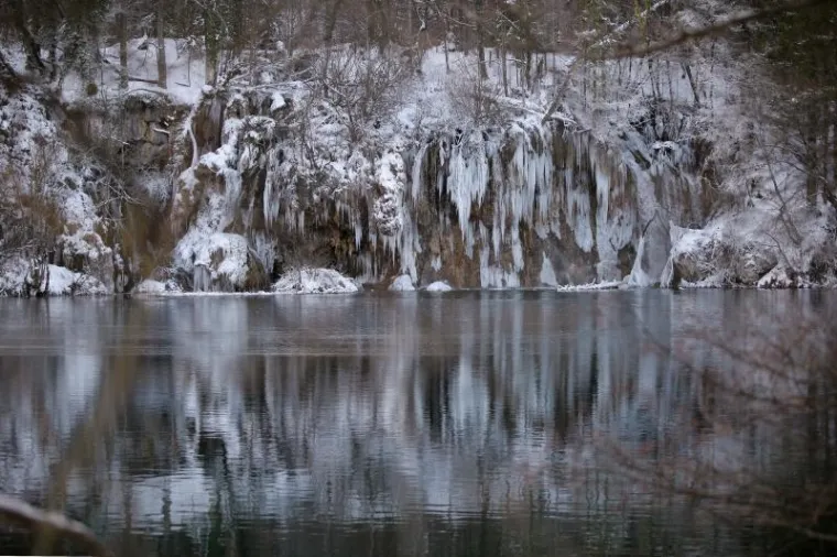 PXL plitvička jezera snijeg PXL plitvička jezera snijeg