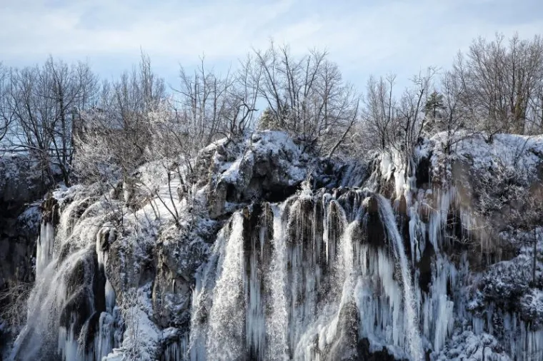 PXL plitvička jezera snijeg PXL plitvička jezera snijeg
