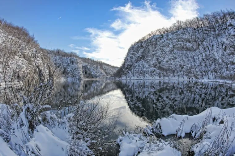 PXL plitvička jezera snijeg PXL plitvička jezera snijeg