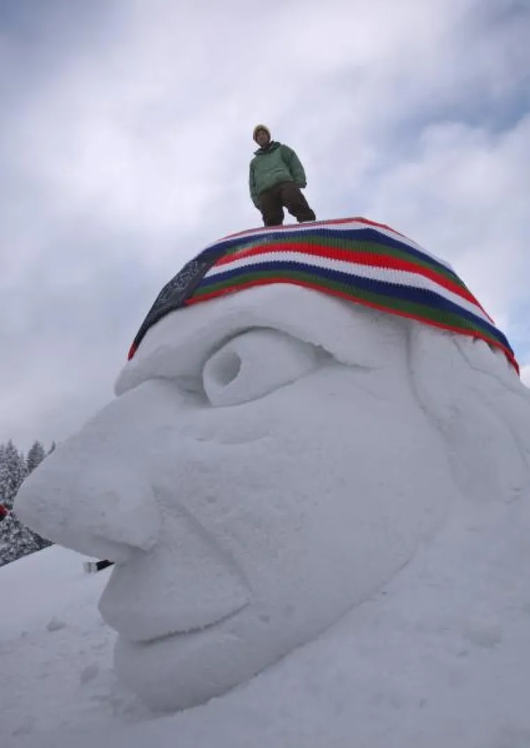 snijeg divovska kapa