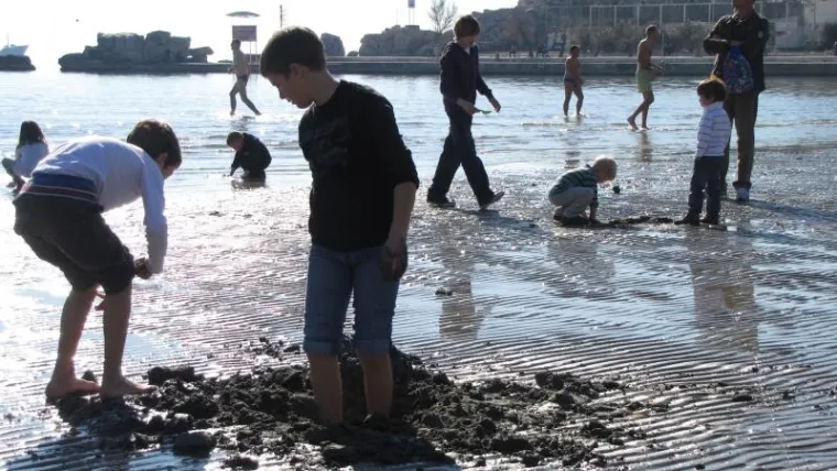 bačvice, split, picigin bacvice